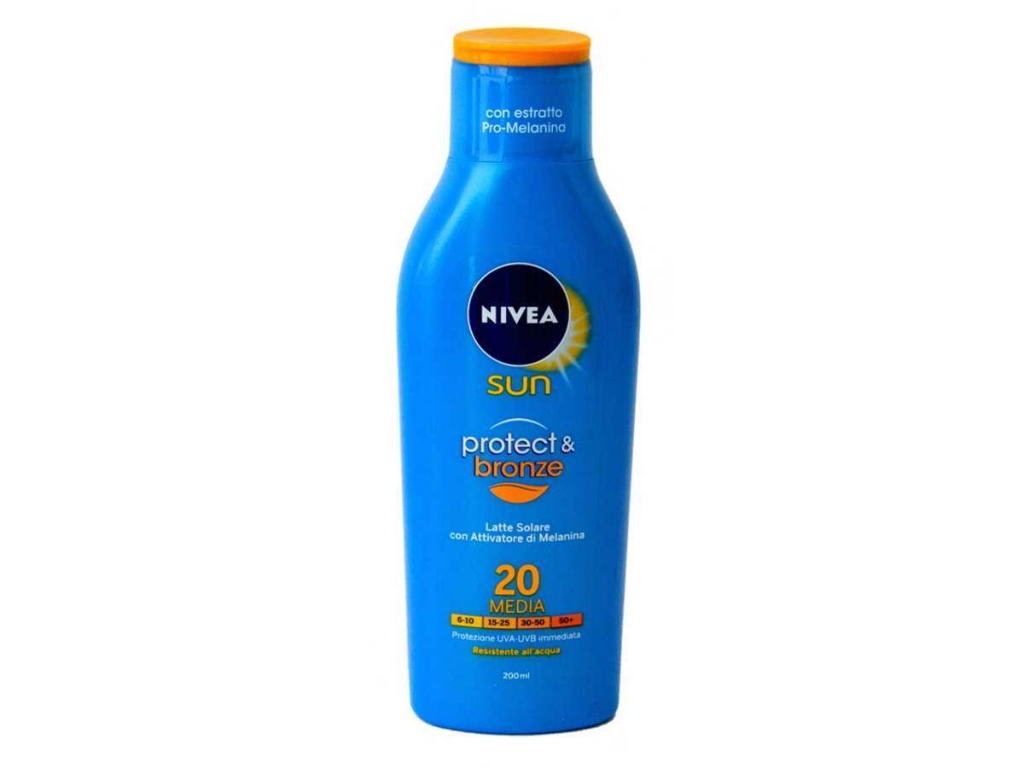 NIVEA SUN LATTE P&B.FP20 ML200